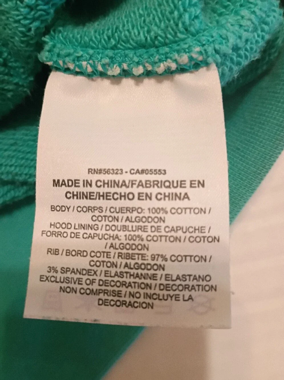 VTG Nike Air Women's Teal Short-Sleeve Hoodie Sz SP